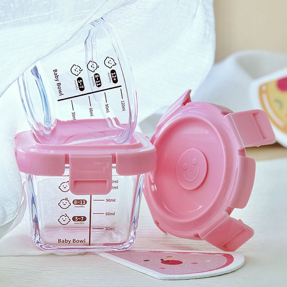 Baby Food Warmer - Glass Food Storage Box New 170ml