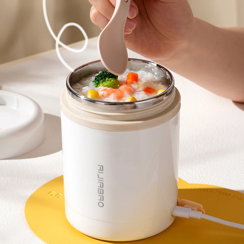 Baby Food Warmer - 600ML USB Electric Heating Lunch Box