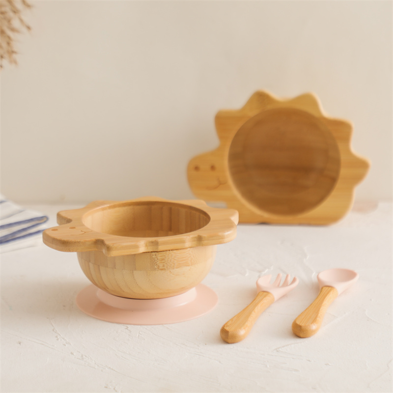 Baby Wooden Tableware Set Dino - Baby Food Menu ulasan dan harga