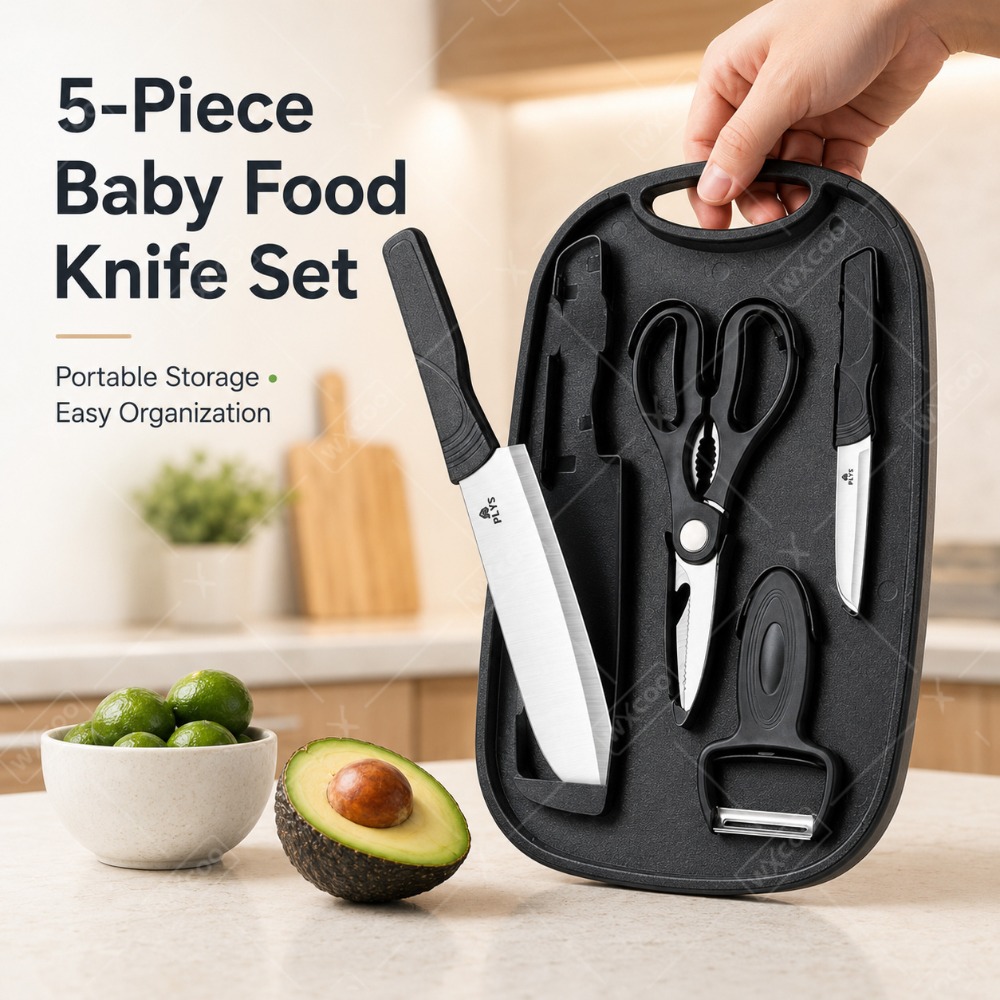 Baby Food Preparation Knife Se - Baby Food Scissors ulasan dan harga
