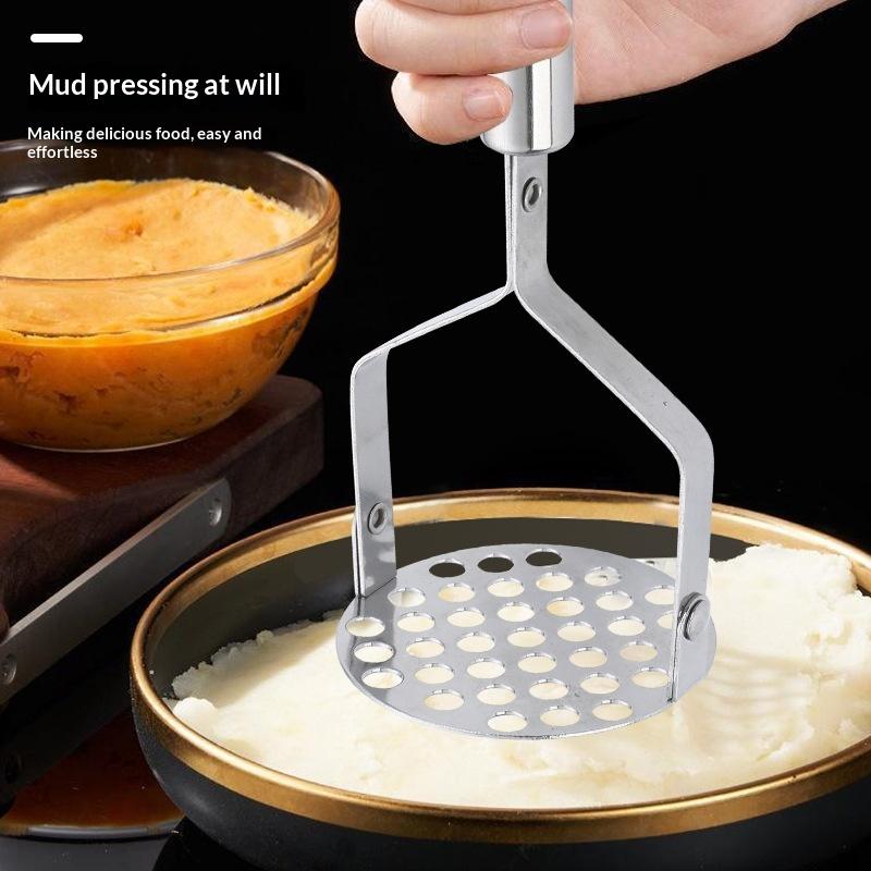 Stainless Steel Potato Masher  - Baby Food Vegetables ulasan dan harga