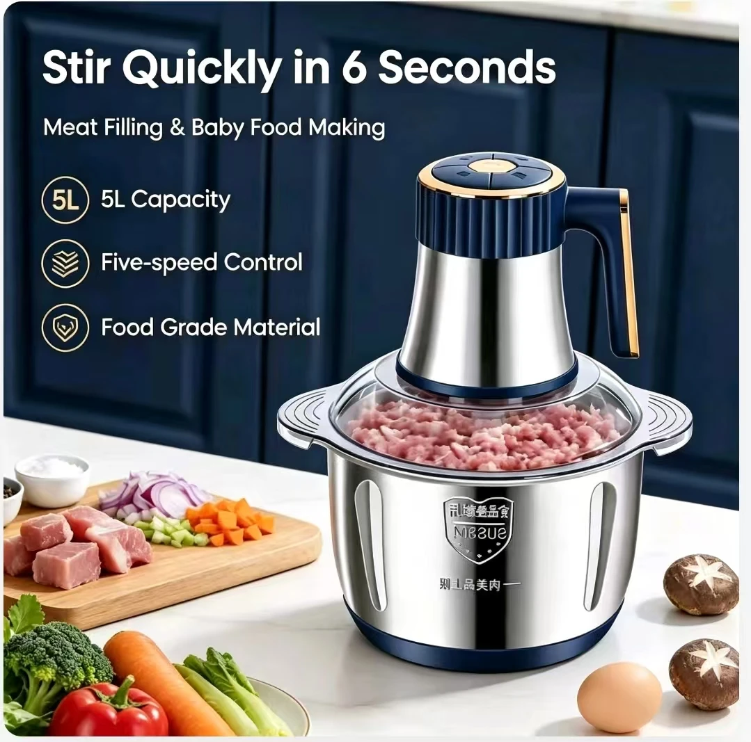 304 Stainless Steel 5L Electri - Baby Food Vegetables ulasan dan harga