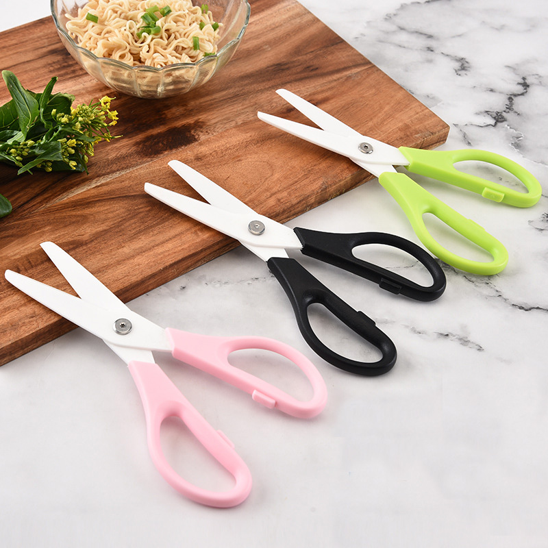 8 Inch Zirconia Ceramic Sharp  - Baby Food Scissors ulasan dan harga