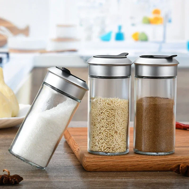 Kitchen Rotating Lid Seasoning - Baby Food Jars With Lids ulasan dan harga