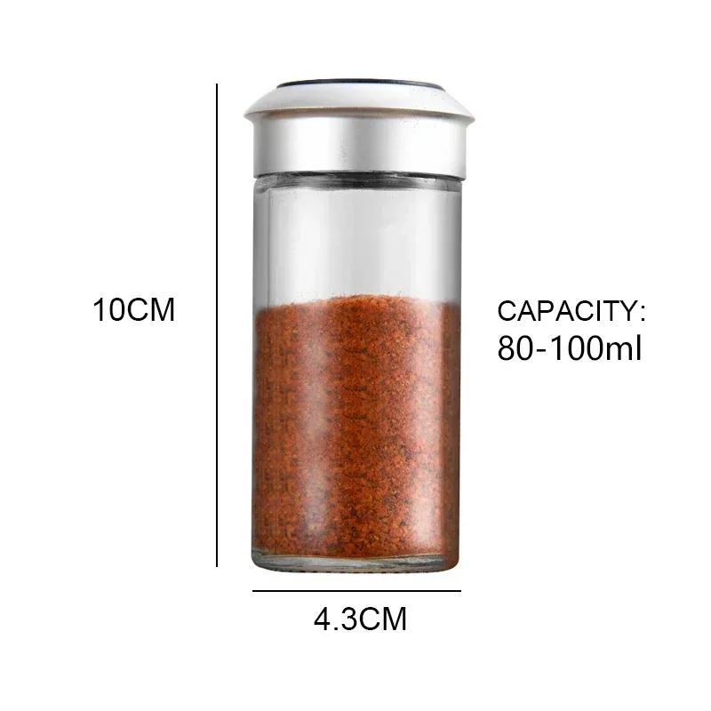 Kitchen Rotating Lid Seasoning - Baby Food Jars With Lids ulasan dan harga