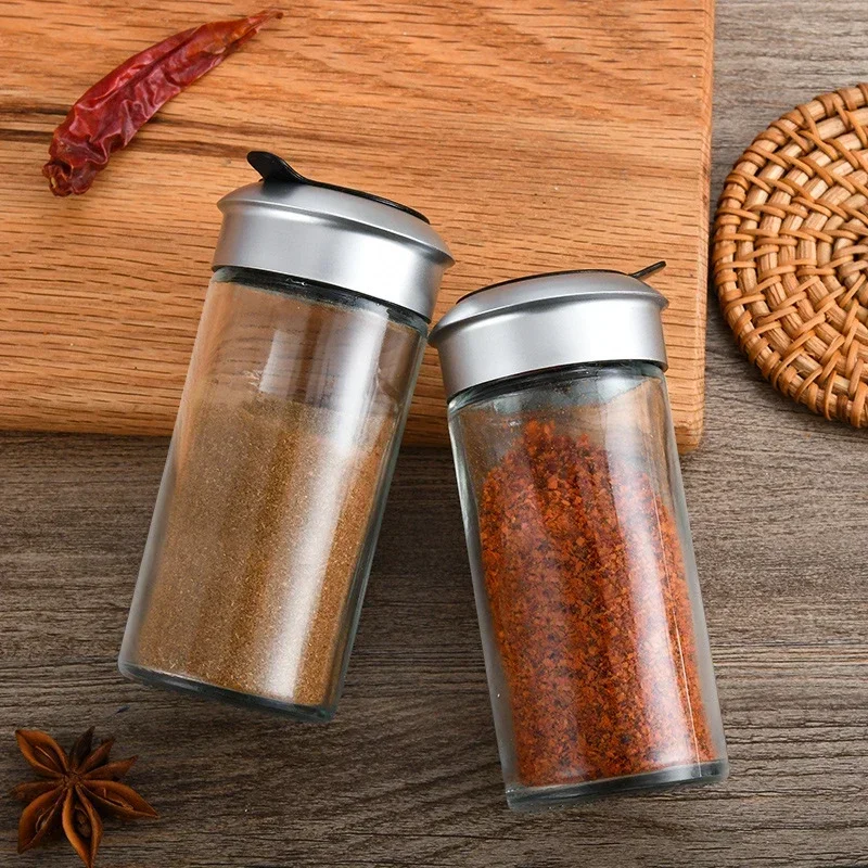 Kitchen Rotating Lid Seasoning - Baby Food Jars With Lids ulasan dan harga