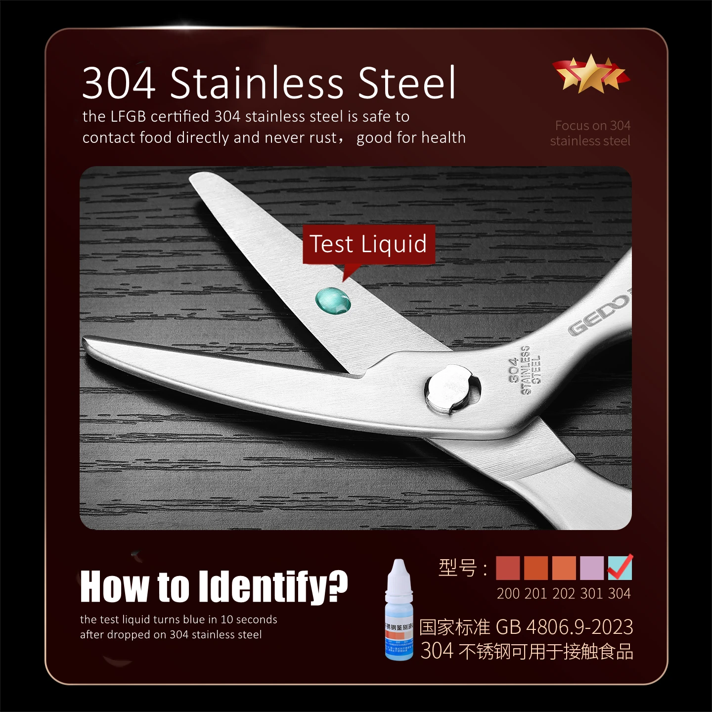 Certified Pure 304 Stainless S - Baby Food Scissors ulasan dan harga
