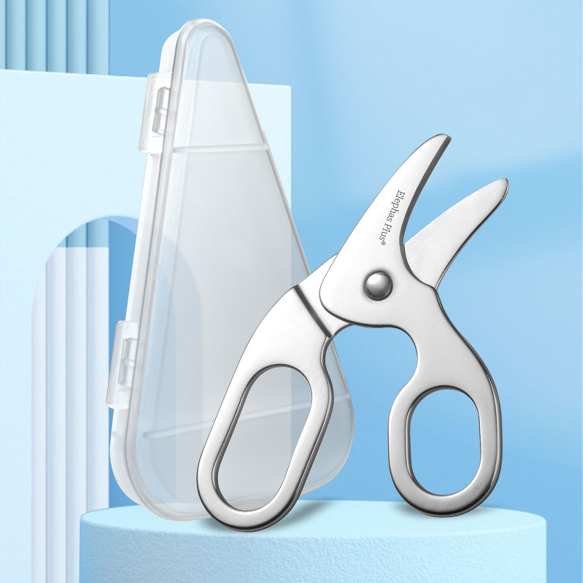 Safety Baby Food Scissors - Fo - Baby Food Scissors ulasan dan harga